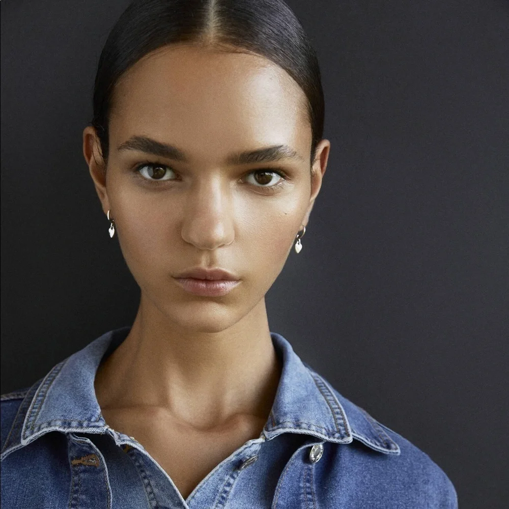 NWT. Pull & Bear Pack of Silver Earrings with Charms.